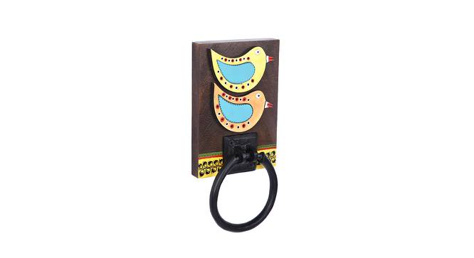 Wooden Towel Holder (Brown) by Urban Ladder - Front View Design 1 - 729604