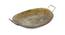 Minimal Yet Attractive Platter (Gold) by Urban Ladder - Front View Design 1 - 729606