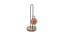 Wooden Tissue Roll Holder with Metal Dispenser (Brown) by Urban Ladder - Front View Design 1 - 729607