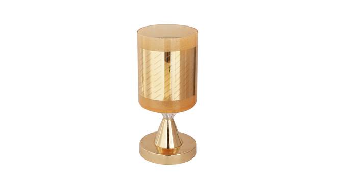 Orange Glass Table Lamp (Orange) by Urban Ladder - Front View Design 1 - 729616