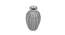 Handcrafted Grey Ceramic Flower Vase (Grey) by Urban Ladder - Front View Design 1 - 729635