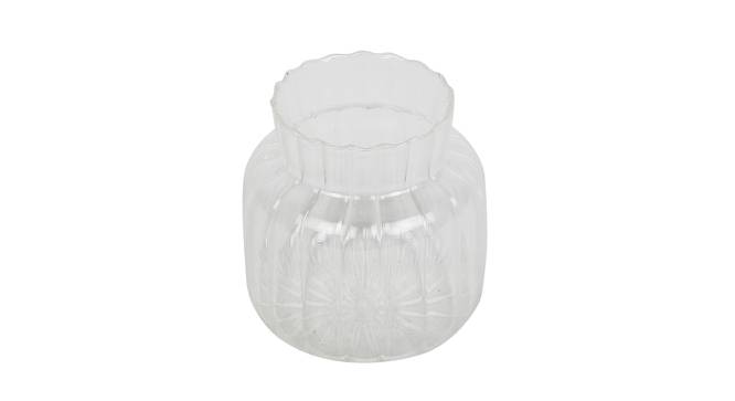 Transperant Glass Flower Bud Vase (transparent) by Urban Ladder - Front View Design 1 - 729647
