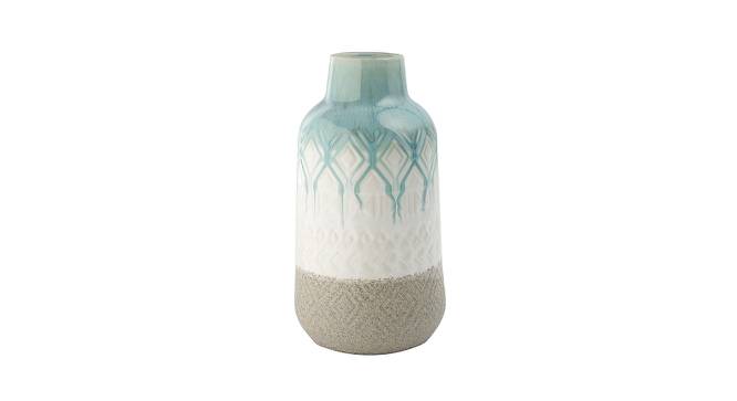 Ceramic Flower Vase (Multicoloured) by Urban Ladder - Front View Design 1 - 729649