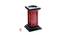 Black And Red Hand Painted Candle Holder (Multicoloured) by Urban Ladder - Front View Design 1 - 729654