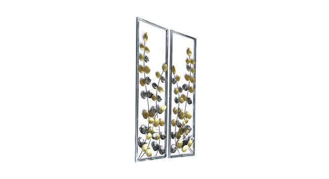 Elegant Leaf frame set Wall Decor (Gold) by Urban Ladder - Front View Design 1 - 729679