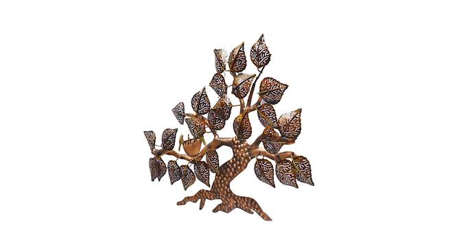Vibrant birds and trees wall decor (Gold) by Urban Ladder - Front View Design 1 - 729687