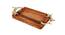 Rustic Wooden Tray (Brown) by Urban Ladder - Front View Design 1 - 729688