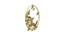 Multicoloured Butterfly and Golden Ring Wall Decor (Gold) by Urban Ladder - Front View Design 1 - 729689