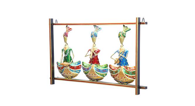 Vibrant 3 Sardar Wall decor (Multicoloured) by Urban Ladder - Front View Design 1 - 729692