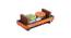 Wooden Tray with Two Big Glass Jar (Multicoloured) by Urban Ladder - Front View Design 1 - 729703