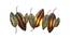 Horizontal Running Leaf Wall Art (Multicoloured) by Urban Ladder - Front View Design 1 - 729706