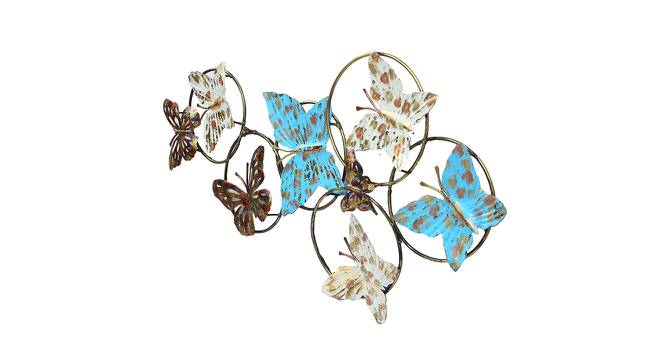 Pastel Coloured Butterfly Wall Art (Multicoloured) by Urban Ladder - Front View Design 1 - 729712