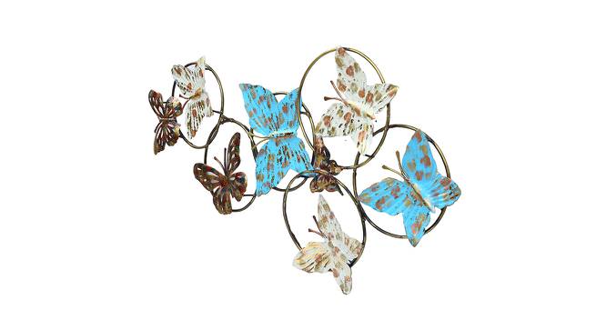 Pastel Coloured Butterfly Wall Art (Multicoloured) by Urban Ladder - Front View Design 1 - 729712