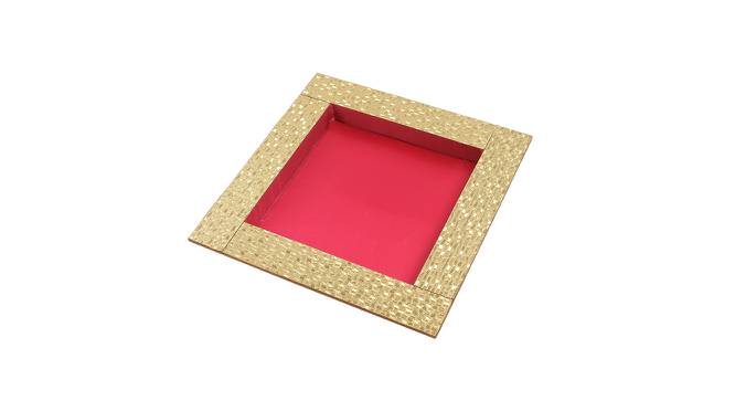 Red Wooden Tray (Red) by Urban Ladder - Front View Design 1 - 729713