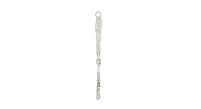 Hand Knotted Cotton Hanging for 01 Planter (White) by Urban Ladder - Front View Design 1 - 729720