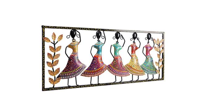 Dancing Lady Wall Hanging (Multicoloured) by Urban Ladder - Front View Design 1 - 729726