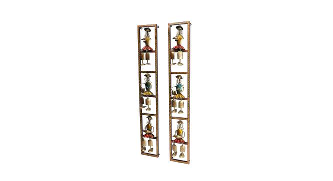 Tribal Musicians Wall Hanging (Multicoloured) by Urban Ladder - Front View Design 1 - 729730