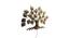 Illuminating Tree Motif Wall Decor (Gold) by Urban Ladder - Front View Design 1 - 729732
