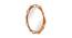 Handcrafted Rose Gold Metallic Frame with Mirror (Gold) by Urban Ladder - Front View Design 1 - 729742