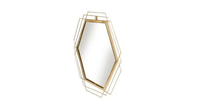 Artisans Choice Handcrafted Golden Frame with Mirror (Gold) by Urban Ladder - Front View Design 1 - 729744