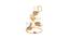 Handcrafted Golden Metal Tea Light Stand (Gold) by Urban Ladder - Front View Design 1 - 729766