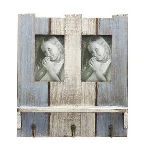 Photo Frames Design Blue Wood Photoframe