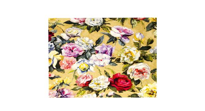 Ambbi Collections Floral Pattern, Table Mat in Yellow, Set of 06 (Multicolor) by Urban Ladder - Front View Design 1 - 732936