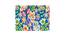 Ambbi Collections Traditional Pattern, Floral Print, Table Mat, Set of 06 (Multicolor) by Urban Ladder - Front View Design 1 - 732939