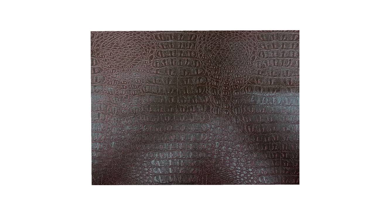 Brown Solid Leatherette Table Mat Urban Ladder