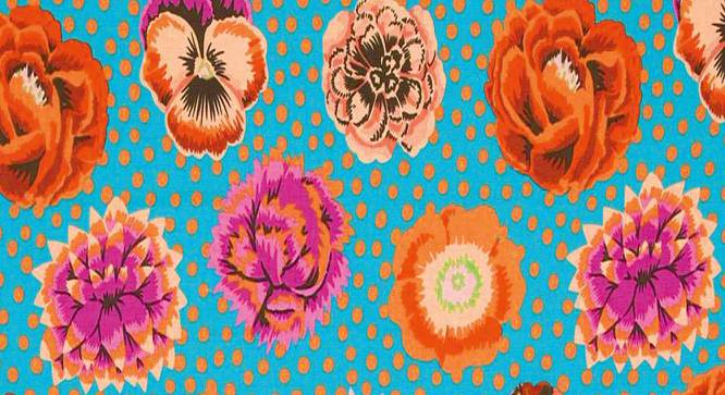 Ambbi Collections Floral Pattern, Rose Print, Table Mat, Set of 06 (Multicolor) by Urban Ladder - Design 1 Side View - 732993