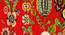 Ambbi Collections Traditional Pattern, Red, Table Mat, Set of 06 (Multicolor) by Urban Ladder - Design 1 Side View - 732994