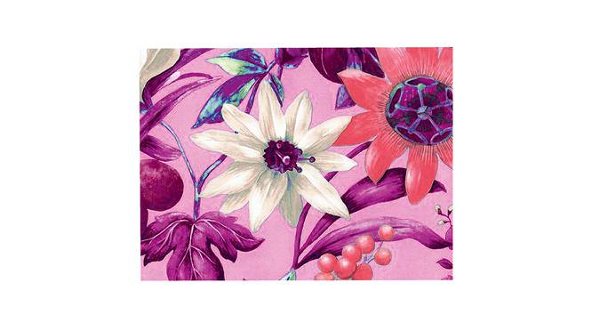 Ambbi Collections Floral Pattern, Purple, Table Mat, Set of 06 (Multicolor) by Urban Ladder - Front View Design 1 - 733021