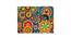 Ambbi Collections Ethnic Pattern,Orange, Table Mat, Set of 06 (Multicolor) by Urban Ladder - Front View Design 1 - 733022