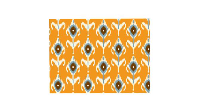 Ambbi Collections Traditional Pattern, Yellow Color, Table Mat, Set of 06 (Yellow) by Urban Ladder - Front View Design 1 - 733024