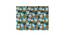 Ambbi Collections Abstract Pattern, Orange and Blue in Color, Table Mat, Set of 06 (Multicolor) by Urban Ladder - Front View Design 1 - 733027