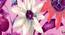 Ambbi Collections Floral Pattern, Purple, Table Mat, Set of 06 (Multicolor) by Urban Ladder - Design 1 Side View - 733034