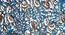Ambbi Collections Abstract Pattern, Blue and Black in Color, Table Mat, Set of 06 (Multicolor) by Urban Ladder - Design 1 Side View - 733038