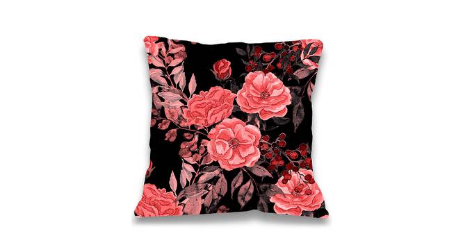 Ambbi Collections Cushion cover Abstract Pattern Floral Print, Set of 1, 16x16 Inch Cushion Cover (41 x 41 cm  (16" X 16") Cushion Size, Multicolor) by Urban Ladder - Front View Design 1 - 733098