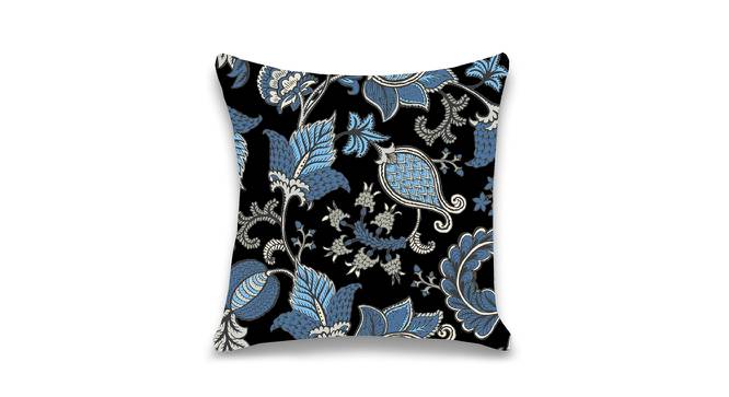 Ambbi Collections Cushion cover Abstract Pattern, Satin Cushion Cover, Set of 1, 16x16 Inch Cushion Cover (41 x 41 cm  (16" X 16") Cushion Size, Multicolor) by Urban Ladder - Front View Design 1 - 733100