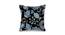 Ambbi Collections Cushion cover Abstract Pattern, Satin Cushion Cover, Set of 1, 16x16 Inch Cushion Cover (41 x 41 cm  (16" X 16") Cushion Size, Multicolor) by Urban Ladder - Front View Design 1 - 733100