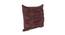 Ambbi Collections Cushion cover Geometric Pattern, Plum Color Cushion Cover, Set of 1, 16x16 Inch Cushion (Purple, 41 x 41 cm  (16" X 16") Cushion Size) by Urban Ladder - Front View Design 1 - 733101