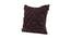 Ambbi Collections Cushion cover Geometric Pattern, Plum Cushion Cover, Set of 1, 16x16 Inch Cushion Cover (41 x 41 cm  (16" X 16") Cushion Size, PLUM) by Urban Ladder - Front View Design 1 - 733102