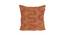 Ambbi Collections Cushion cover Cotton Cushion, Geometric Pattern, Cushion Cover, Set of 1, 16x16 Inch Cushion Cover (Brown, 41 x 41 cm  (16" X 16") Cushion Size) by Urban Ladder - Front View Design 1 - 733103