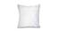 Ambbi Collections Cushion cover, Abstract Pattern, Floral White Cushion Cover, Set of 1, 16x16 Inch Satin Cushion Cover (41 x 41 cm  (16" X 16") Cushion Size, Multicolor) by Urban Ladder - Ground View Design 1 - 733133