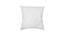 Ambbi Collections Cushion cover Abstract Pattern White Color, Tufted Cushion, Set of 1, 16x16 Inch Cotton Cushion Cover (White, 41 x 41 cm  (16" X 16") Cushion Size) by Urban Ladder - Front View Design 1 - 733151