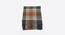 Ambbi Collections Geometric Pattern Wool Throw, Brown Color 130x170 cm (Multicolor) by Urban Ladder - Design 1 Side View - 733223