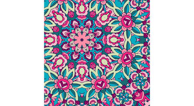 Ambbi Collections Geometric Pattern, Pink Color,12 x 18 inch, Canvas Wall Art (Multicolor) by Urban Ladder - Front View Design 1 - 733235