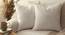 Purvanchal Viscose-Cotton Cushion Cover Gold-Grey (Beige) by Urban Ladder - Front View Design 1 - 733663