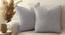 Vindhya Cotton Cushion Cover Natural (Blue) by Urban Ladder - Front View Design 1 - 733665