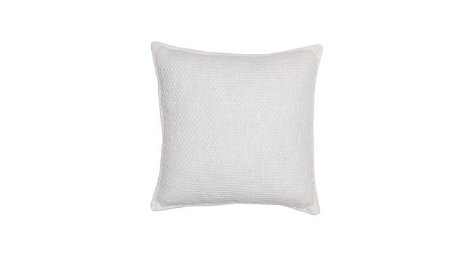 Purvanchal Viscose-Cotton Cushion Cover Gold-Grey (Beige) by Urban Ladder - Design 1 Side View - 733678